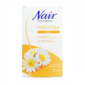 Nair Hair Remover Body Wax Strips 12 pcs