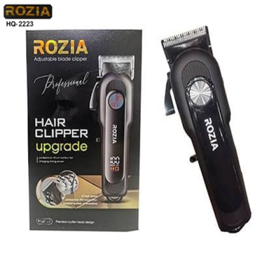 Rozia HQ-2223 T -Blade Salon Professional LCD Display Electric Hair Clipper Beard Trimmer Barber Hairdressing Tool Hair Cutting Machine | Products | B Bazar | A Big Online Market Place and Reseller Platform in Bangladesh