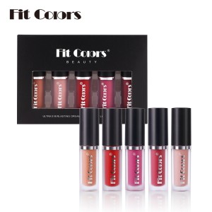 Fit Colors 5-color matte lipsticks