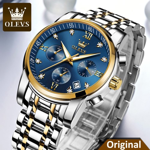 Olevs 2858 – Gold Blue | Products | B Bazar | A Big Online Market Place and Reseller Platform in Bangladesh