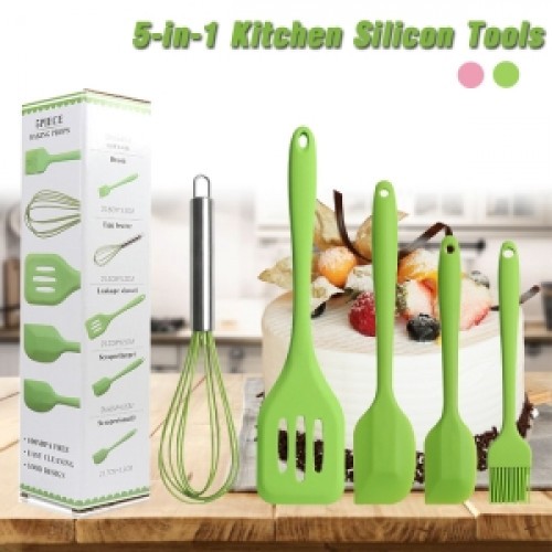 Easy Baking 5-piece silicone baking utensil set | Products | B Bazar | A Big Online Market Place and Reseller Platform in Bangladesh