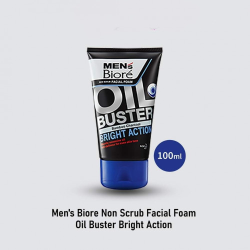 Biore Mens Facial Foam-Bright Action 100 Gm | Products | B Bazar | A Big Online Market Place and Reseller Platform in Bangladesh