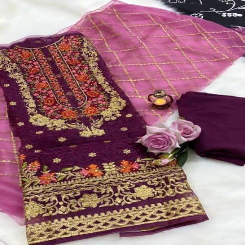 Embroidery Work  4 piece | Products | B Bazar | A Big Online Market Place and Reseller Platform in Bangladesh