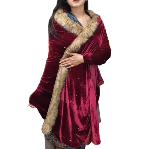 Indian High Quality Velvet Shawl For Women | Products | B Bazar | A Big Online Market Place and Reseller Platform in Bangladesh