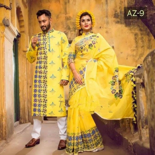 Block Print Couple Dress-49 | Products | B Bazar | A Big Online Market Place and Reseller Platform in Bangladesh