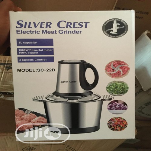 Silver Crest Electric Meat Grinder 2 Ltr | Products | B Bazar | A Big Online Market Place and Reseller Platform in Bangladesh